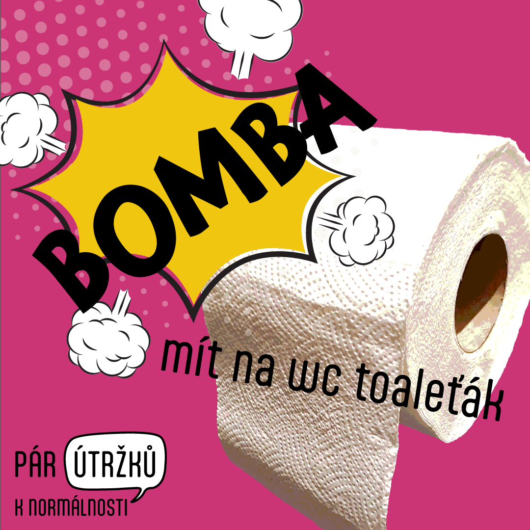 BOMBA mít na wc toaleťák