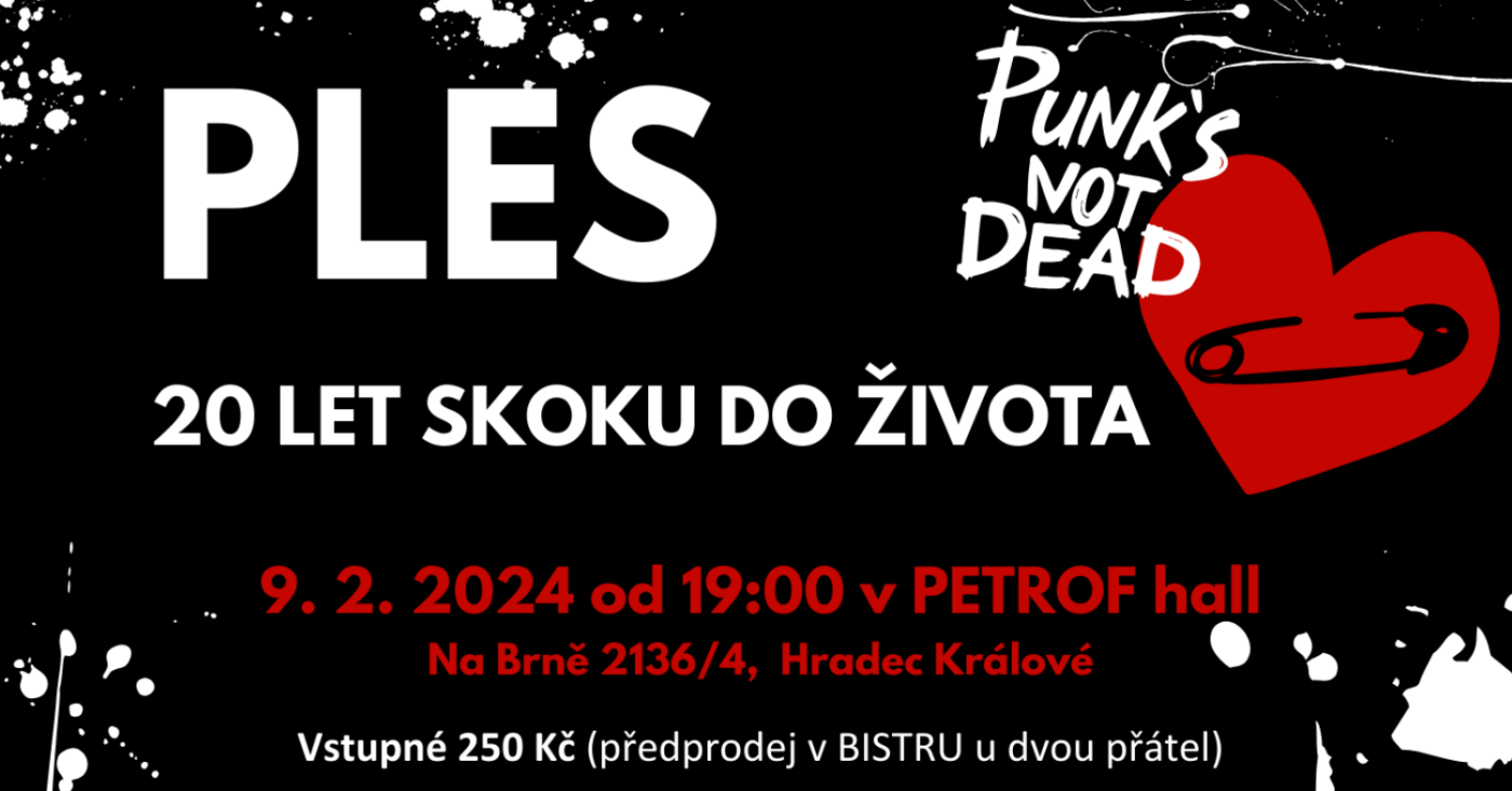 Punkový ples - SKOK do života slaví 20 let!